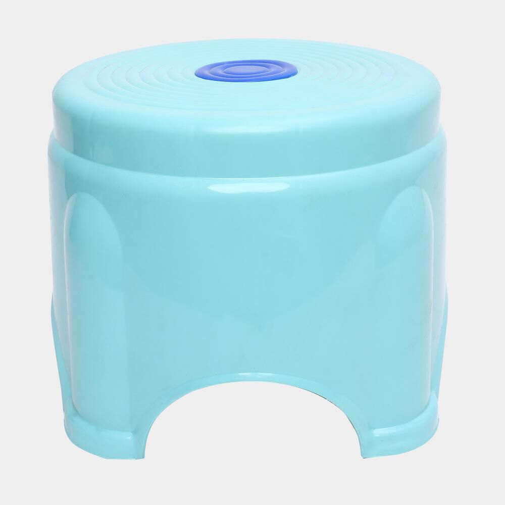 Blue Plastic Bath Stool