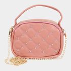 Women's Polyurethane Zipper Sling Bag, , small image number null