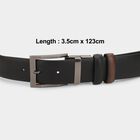 Men's Brown Pu Formal Belt , , small image number null