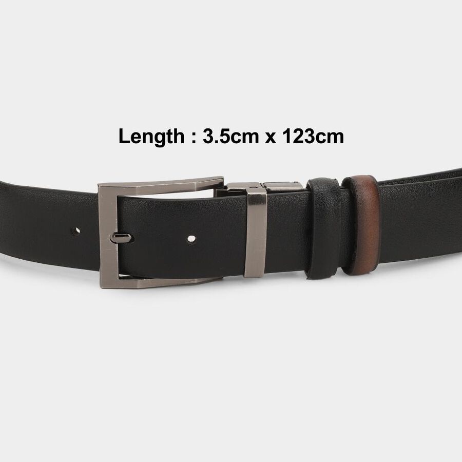 Men's Brown Pu Formal Belt , , large image number null