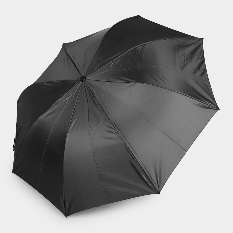 Black Nylon/Polyester Umbrella, , large image number null