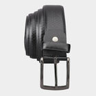 Men's Black Polyurethane Casual Belt, , small image number null