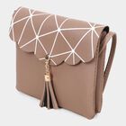 Women's Dark Pink Polyurethane Sling Bag, , small image number null