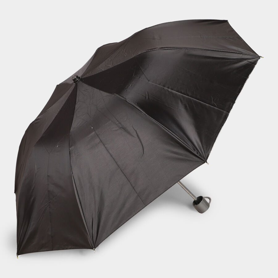 Black Nylon/Polyester Umbrella, , large image number null