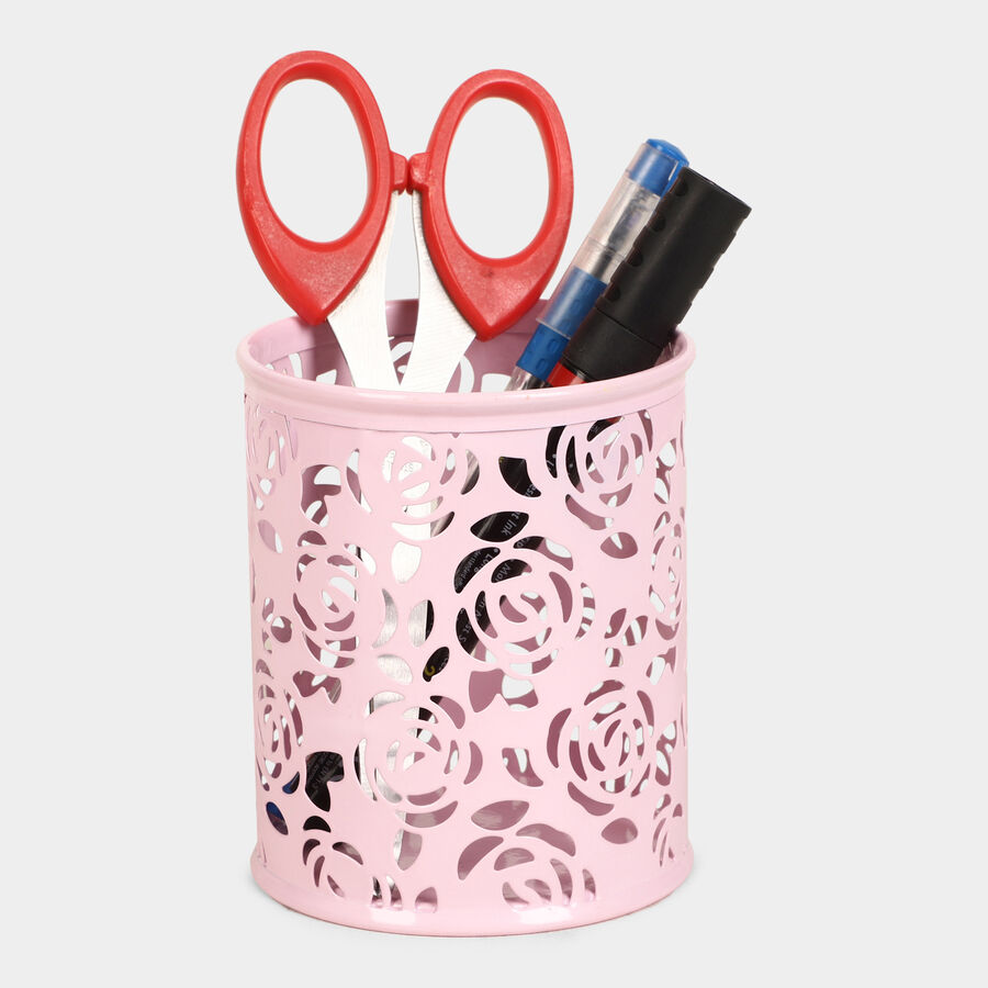 Metal Pen Holder - Color/Design May Vary, , large image number null
