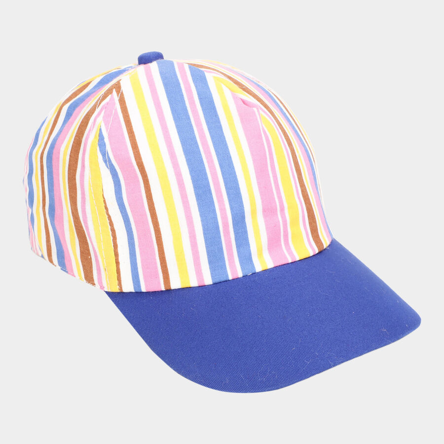 Kids' Blue Canvas Cap, , large image number null