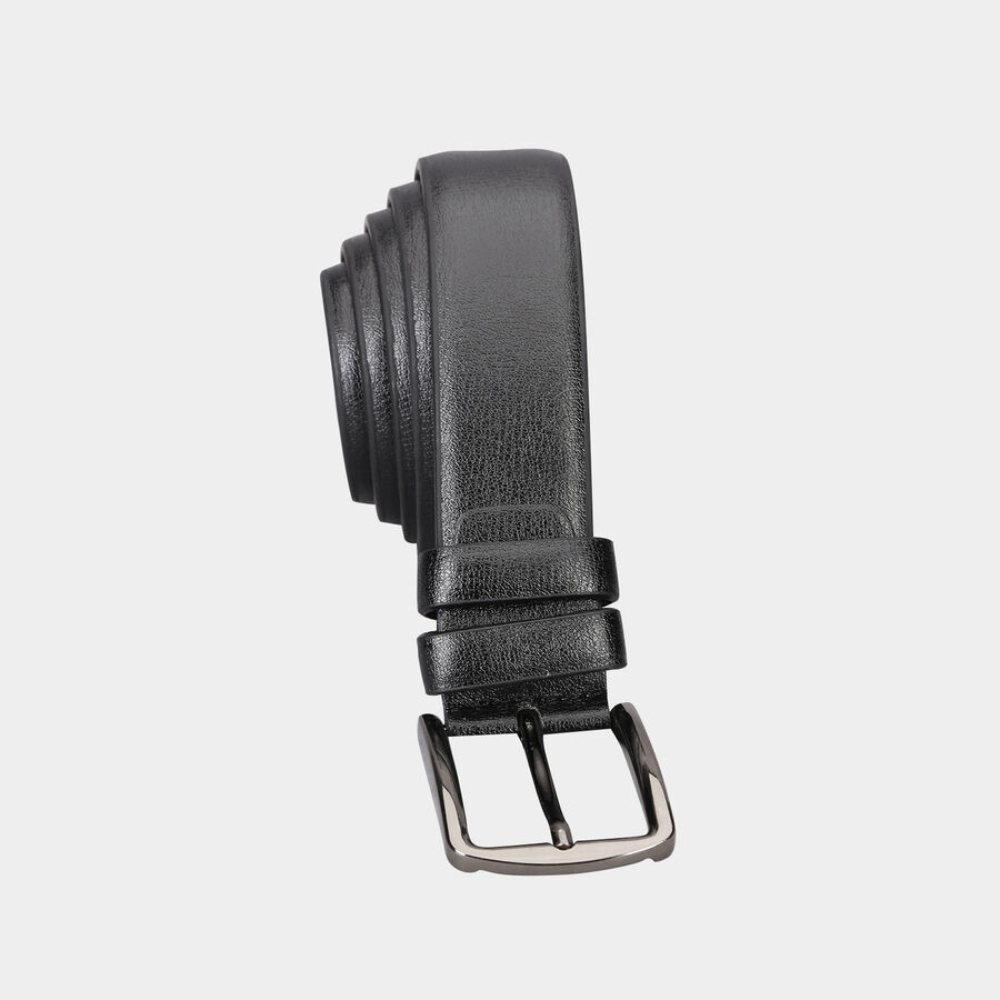 Men Formal Black Belt (36 in.), , large image number null