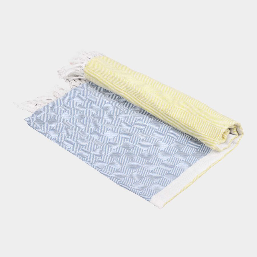 Multicolour Cotton Bath Towel, , large image number null