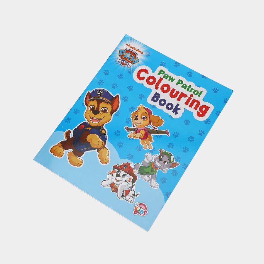 Kid's 16Pages Nickelodeon Paw Patrol Paper Colouring Book, , large