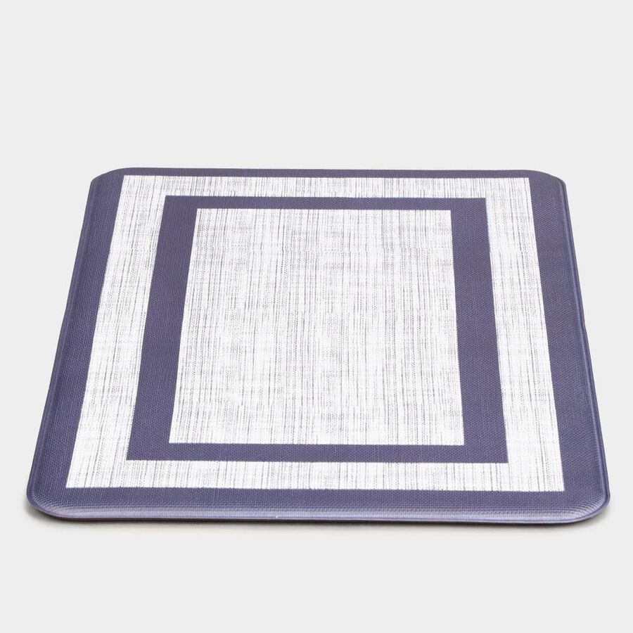 Anti-Skid Blue Door Mat, , large