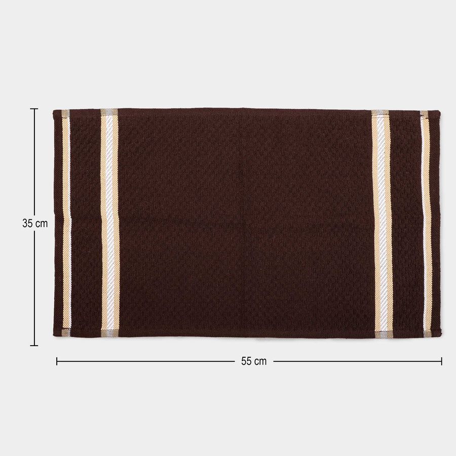 400 GSM Brown Microfiber Hand Towel, , large image number null