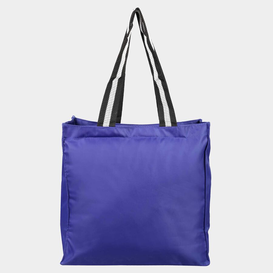 Blue Fabric-Polyester Bag, , large image number null