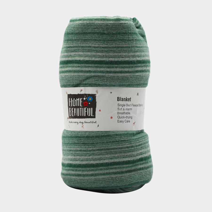 Green Polyester Blanket, , large