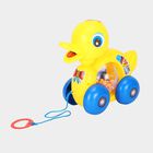 Kid's Yellow Plastic Pull Along, , small
