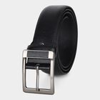 Men's Black PU Formal Belt , , small
