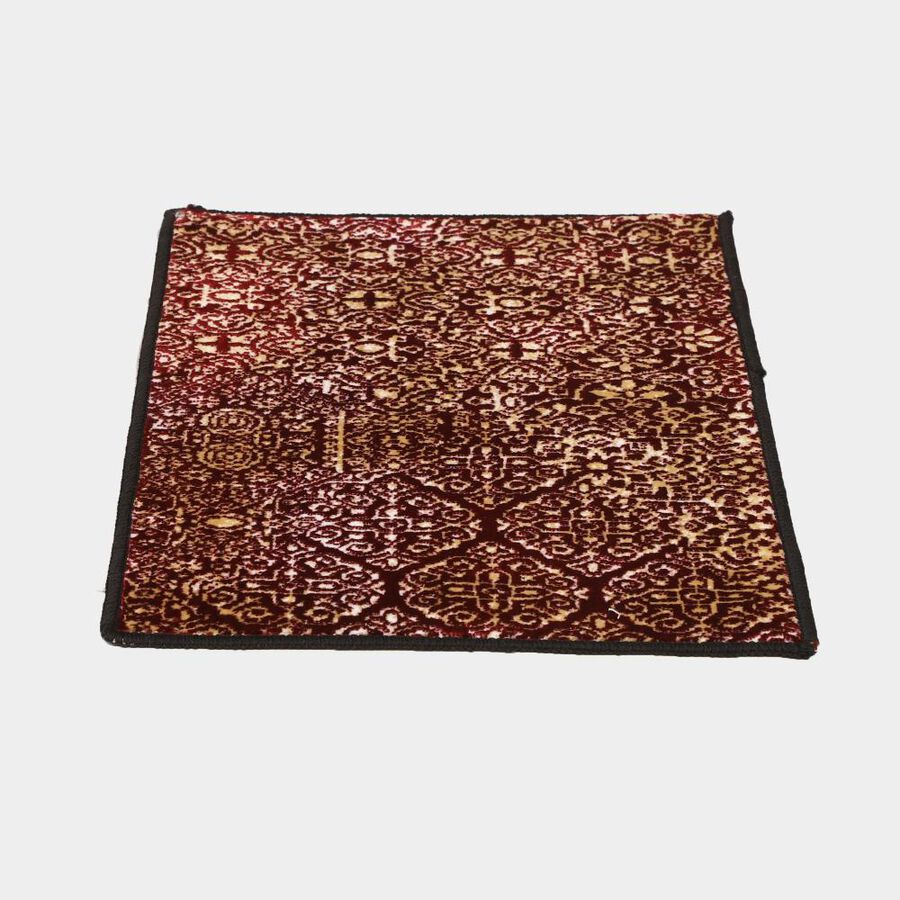 Anti-SKId Maroon Polyester Mat, , large image number null