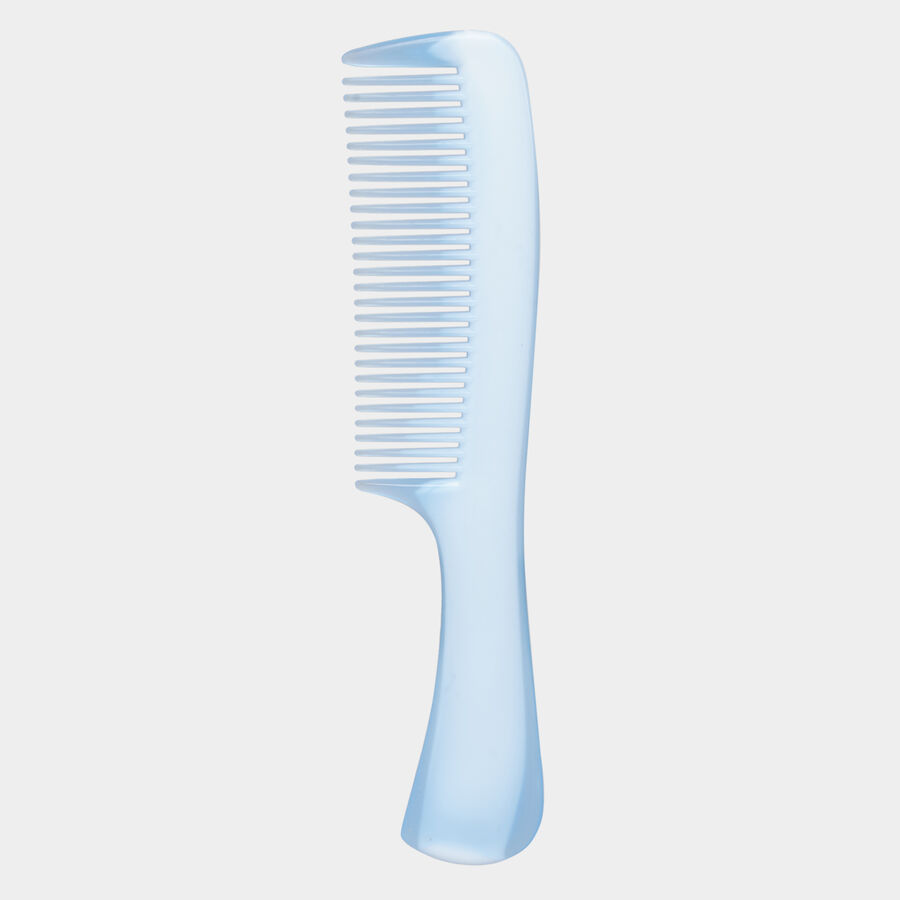 Plastic Hair Comb, Set of 6 - Colour/Design May Vary, , large image number null