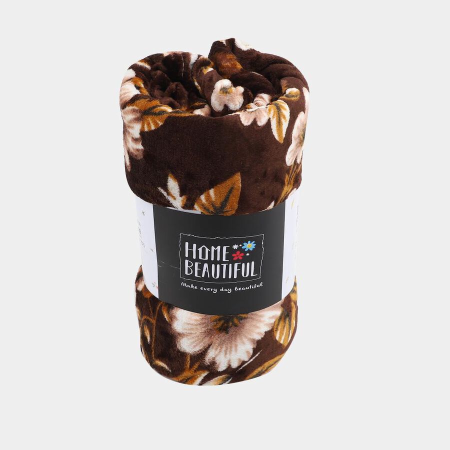 Blue Polyester Cotton Pillow Cover , , large