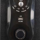 Wood Speaker, Black, 320 mm X 200 mm X 690 mm, 40 W RMS, , small image number null