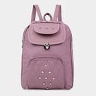 Women's Embellished Polyurethane Backpack, , small image number null
