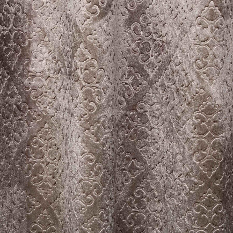 5ft. Grey Window Curtain, , large image number null