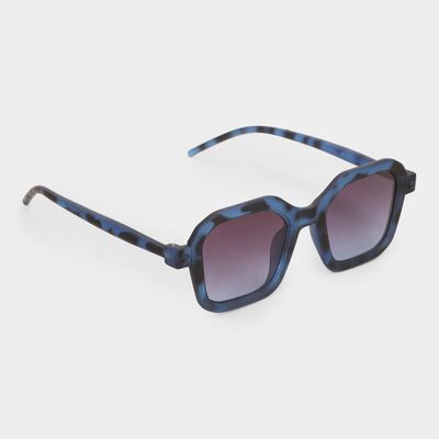 Men's Plastic Gradient Square Sunglasses