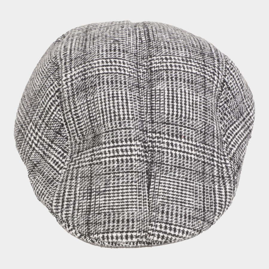 Men's Grey Acrylic Cap, , large image number null