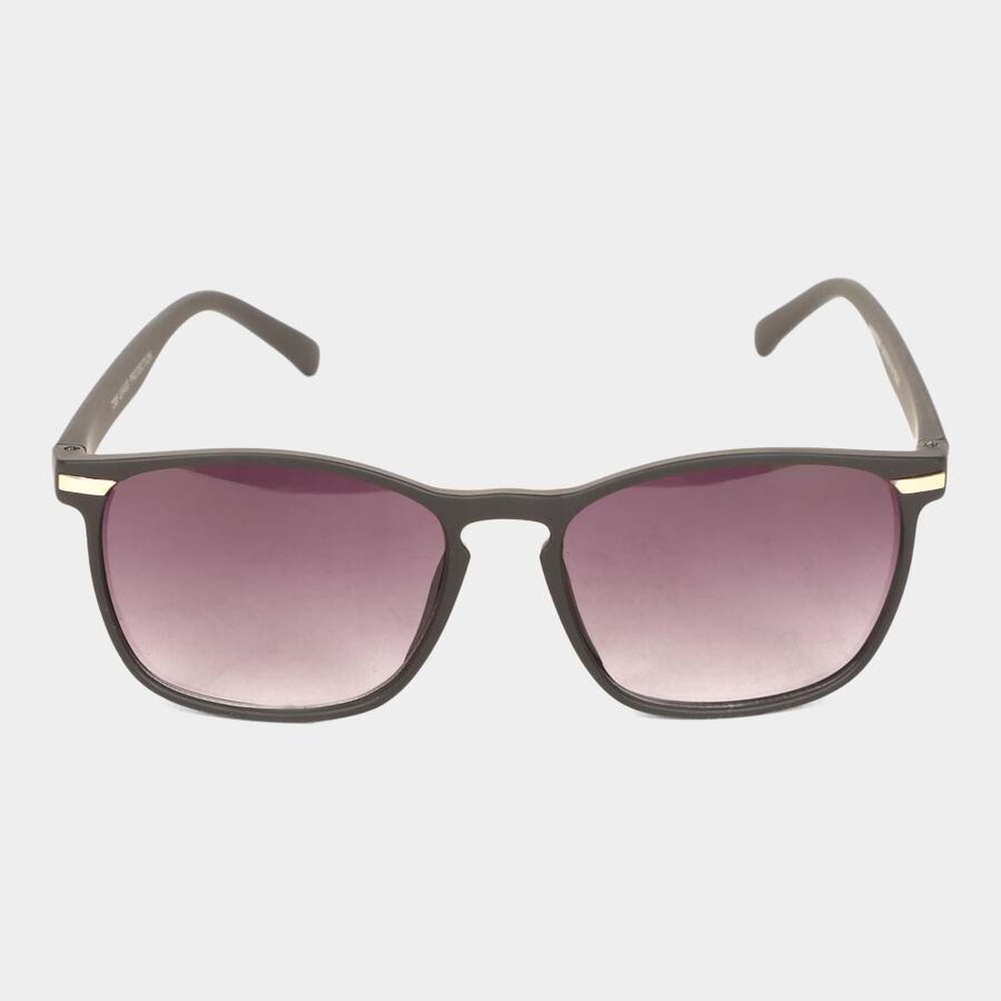 Men's Plastic Gradient Square Sunglasses, , large image number null