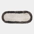 Grey Shaggy Bed Side Runner, , small image number null