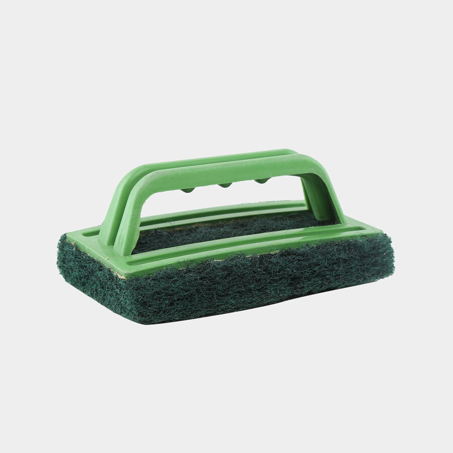 Plastic And Polyester Tile Scrubber, , large image number null