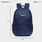 Blue Polyester Back Pack, , small