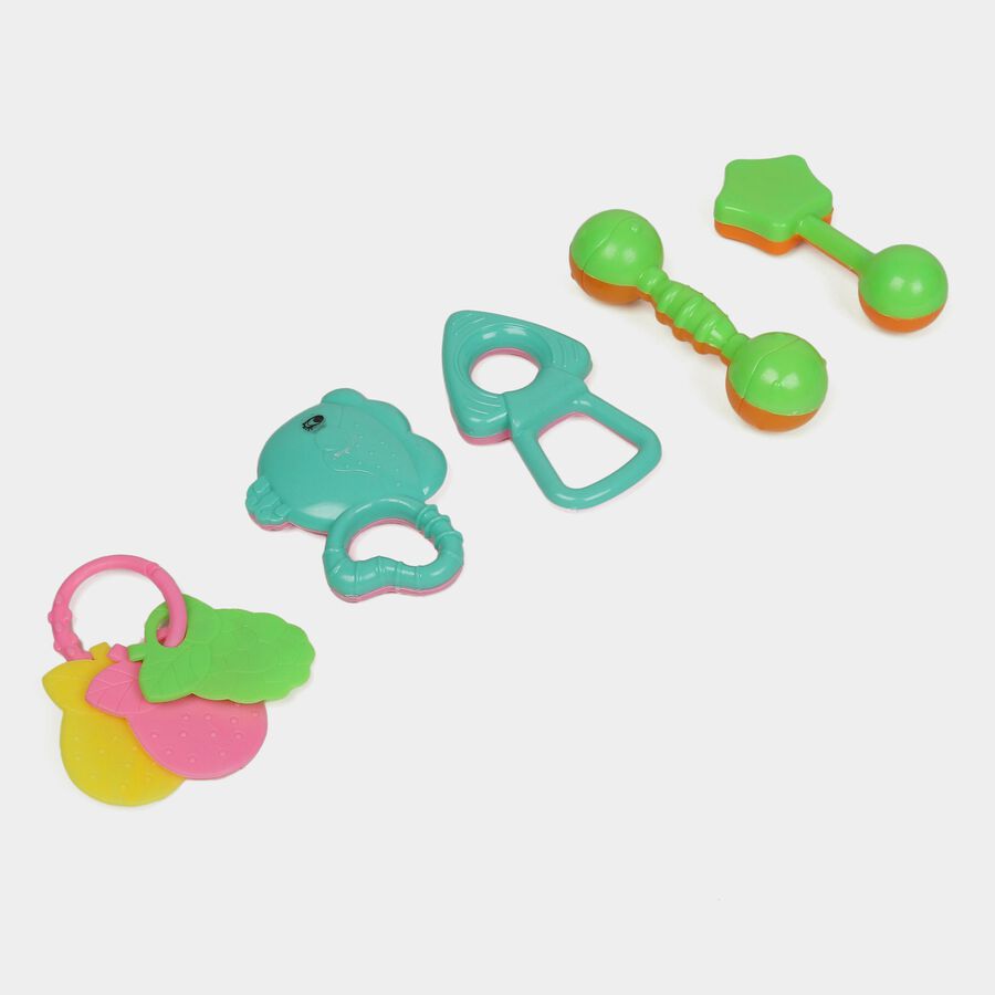 Plastic Baby Rattles(Color/Design May Vary), , large