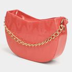 Women's Peach Polyurethane Sling Bag, , small image number null