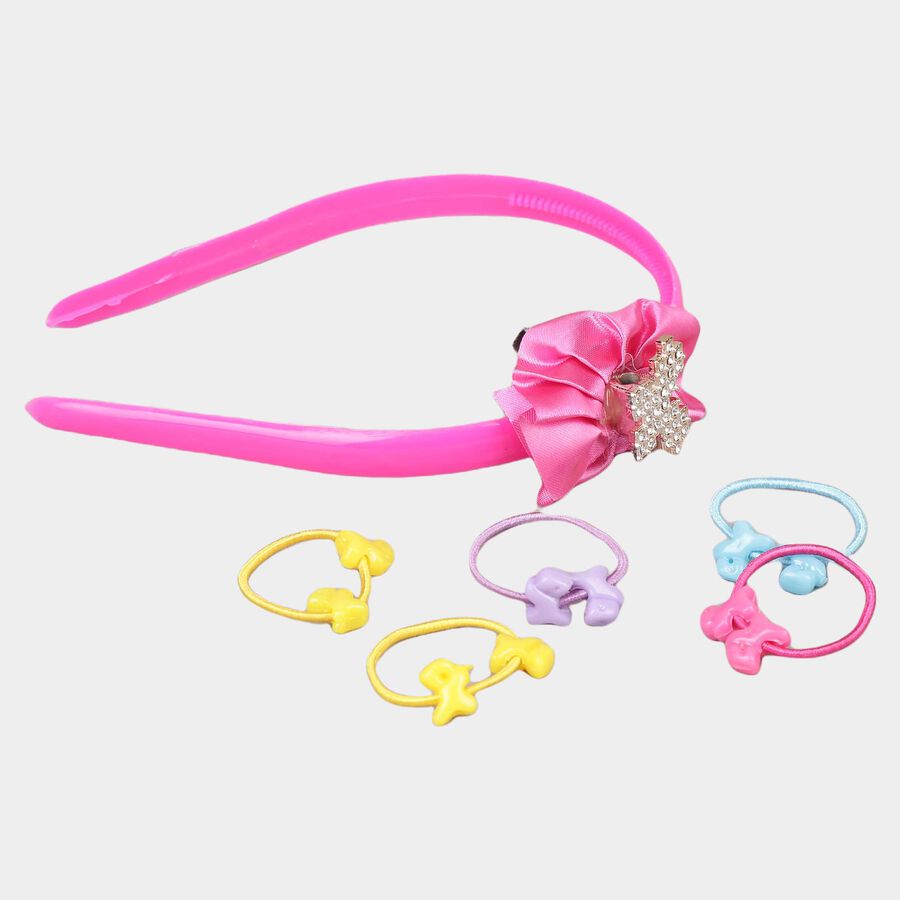 Hair Accessories Set - Color/Design May Vary, , large