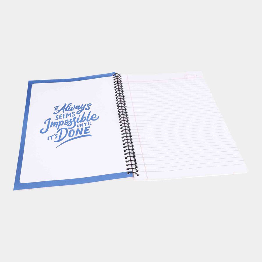 240 Page Ruled Spiral Notebook, , large image number null