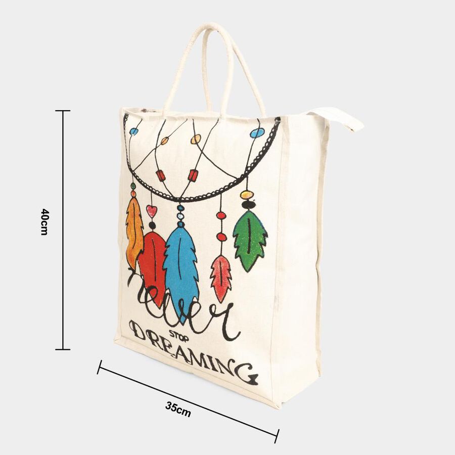 Multicolor Canvas Bag, , large image number null
