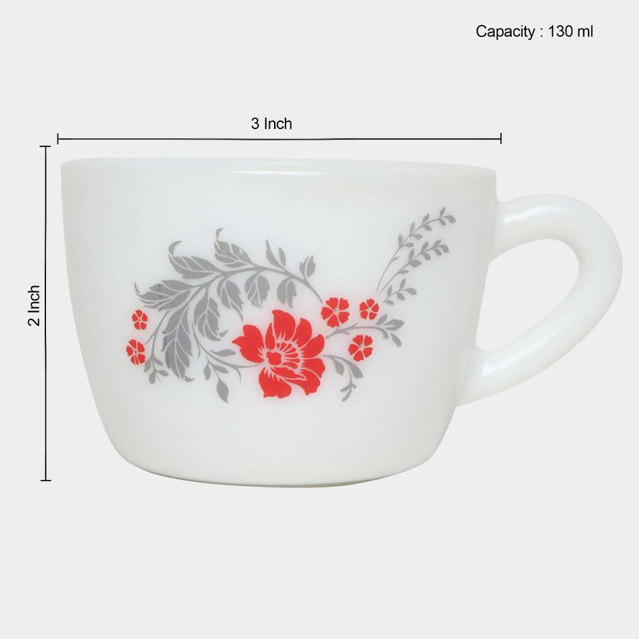 130 ml Opalware Cup & Saucer Set, , large image number null
