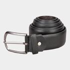 Men's Black Polyurethane Casual Belt, 38 in. Waist, , small image number null