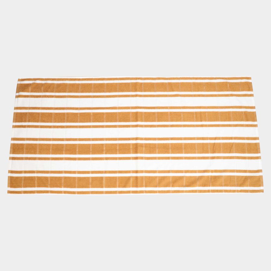 155 GSM Brown Microfiber Bath Towel, , large image number null
