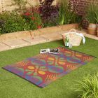 Dark Green PVC Floor Mat (Reversible), , small image number null