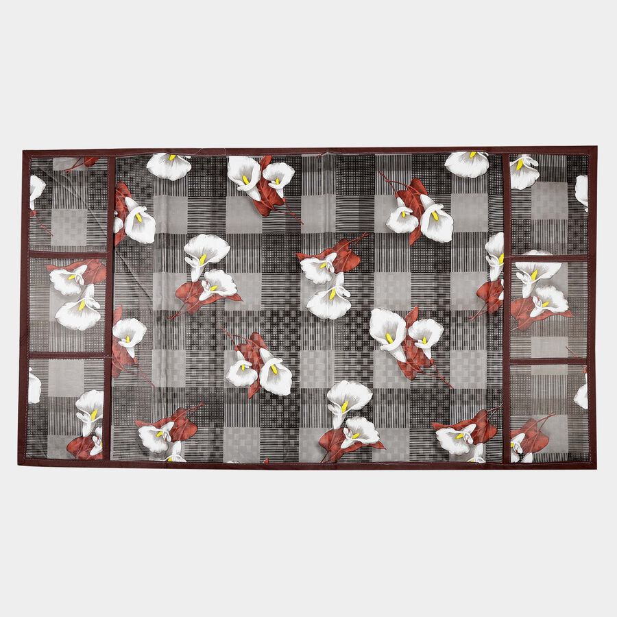 Printed Fridge Top Cover And 1 Fridge Handle Cover, , large image number null