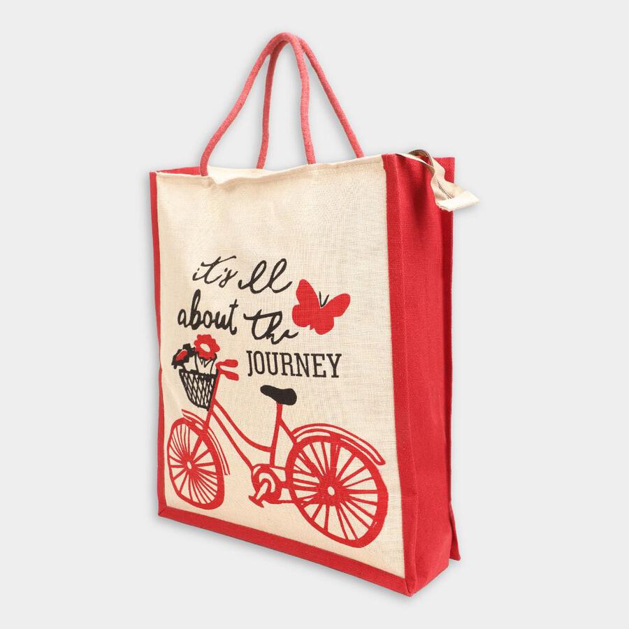 Beige Jute Bag, , large image number null