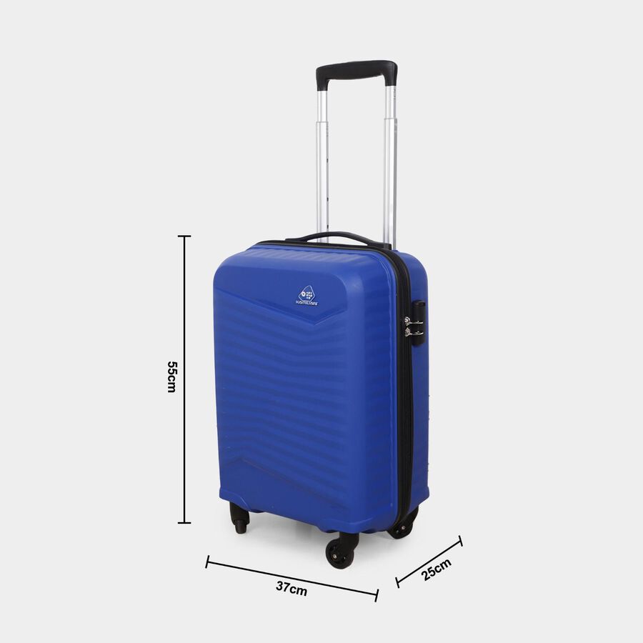 4-Wheel Aqua Polypropylene Hard Case Trolley, Small + Medium + Large, , large image number null