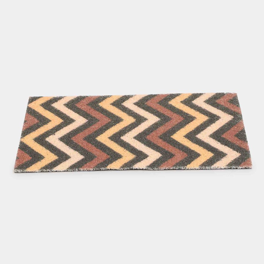 Anti-Skid Brown Polypropylene Door Mat, , large image number null