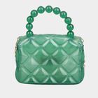 Kid's Green Polyurethane Bag, , small image number null