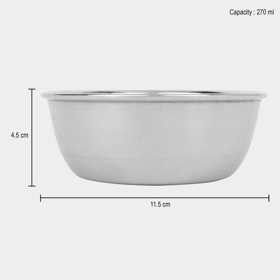 270 ml Stainless Steel Bowl, , large image number null
