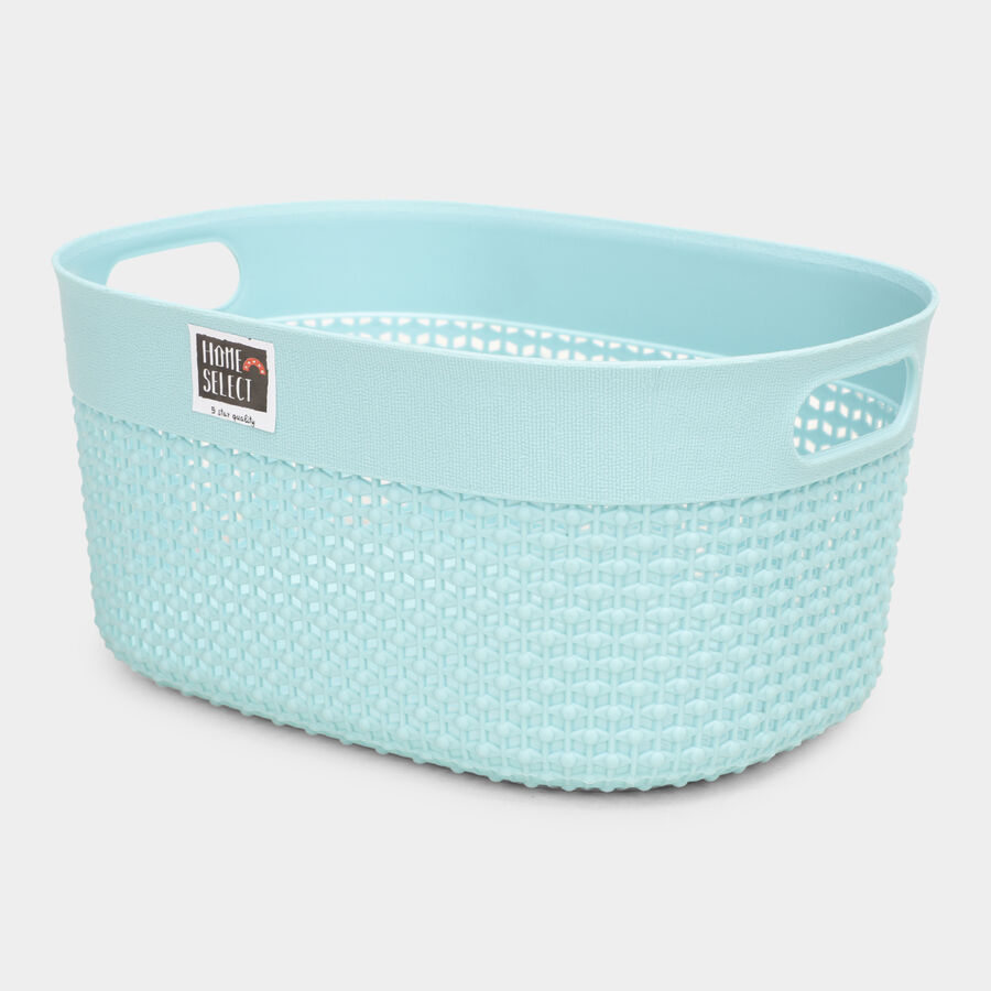 Light Green Plastic Basket, , large image number null