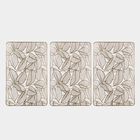 PVC Table Mat Set of 3, , small