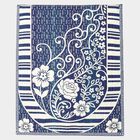 Blue Polyester Sofa Cover Set of 10, , small image number null