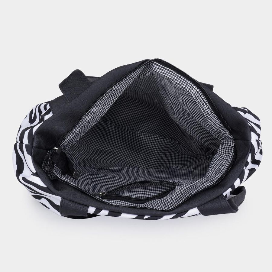 Black Fabric-Polyester Bag, , large image number null